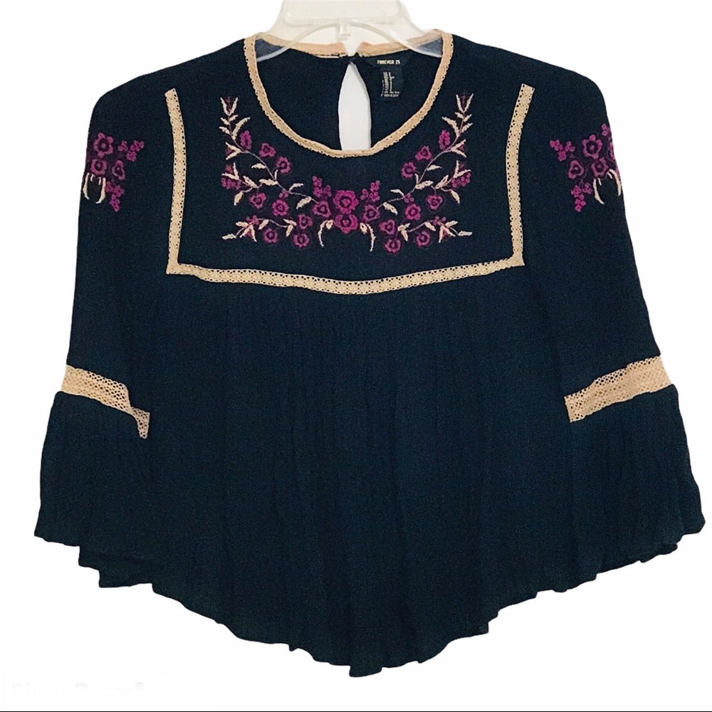 Forever 21 boho Top Small